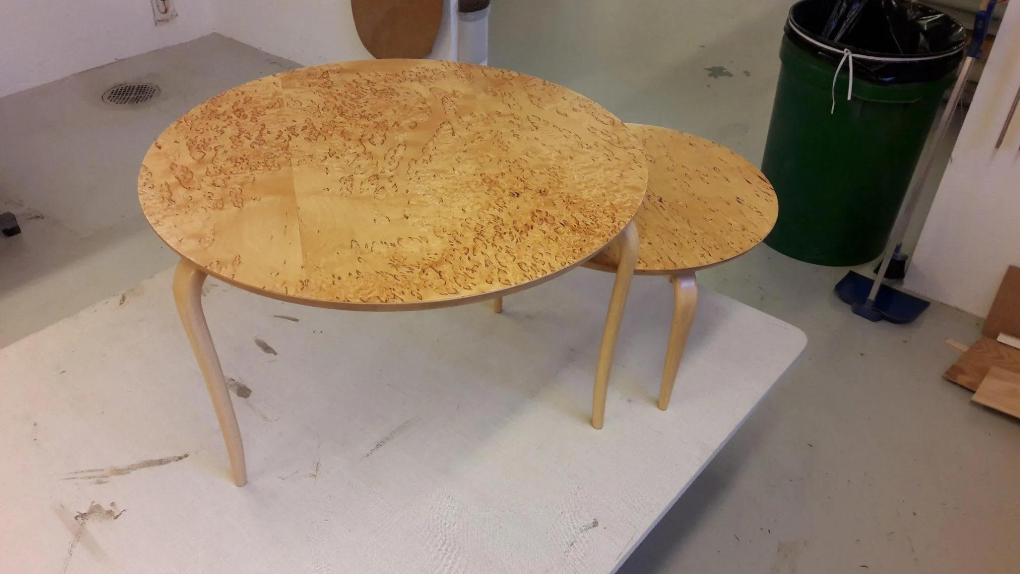 Antik stol före renovering